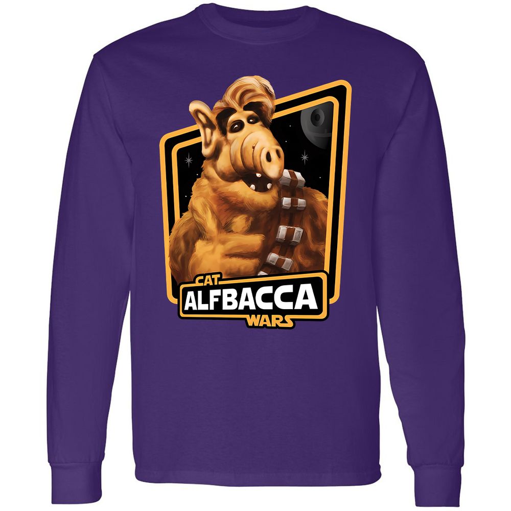 Long Sleeve T-Shirt - EL9HGYJY - Purple - 13