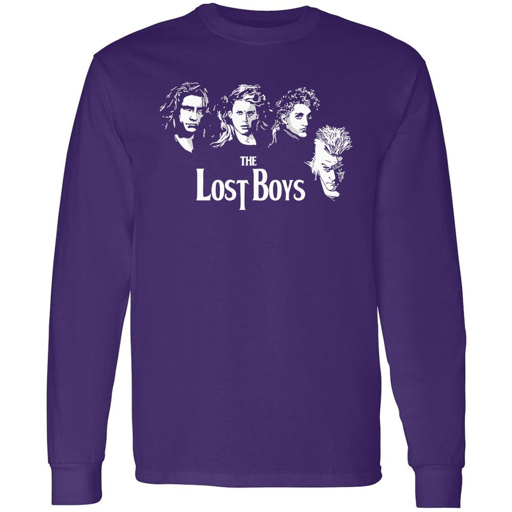 Long Sleeve T-Shirt - HHXC3T52 - Purple - 13