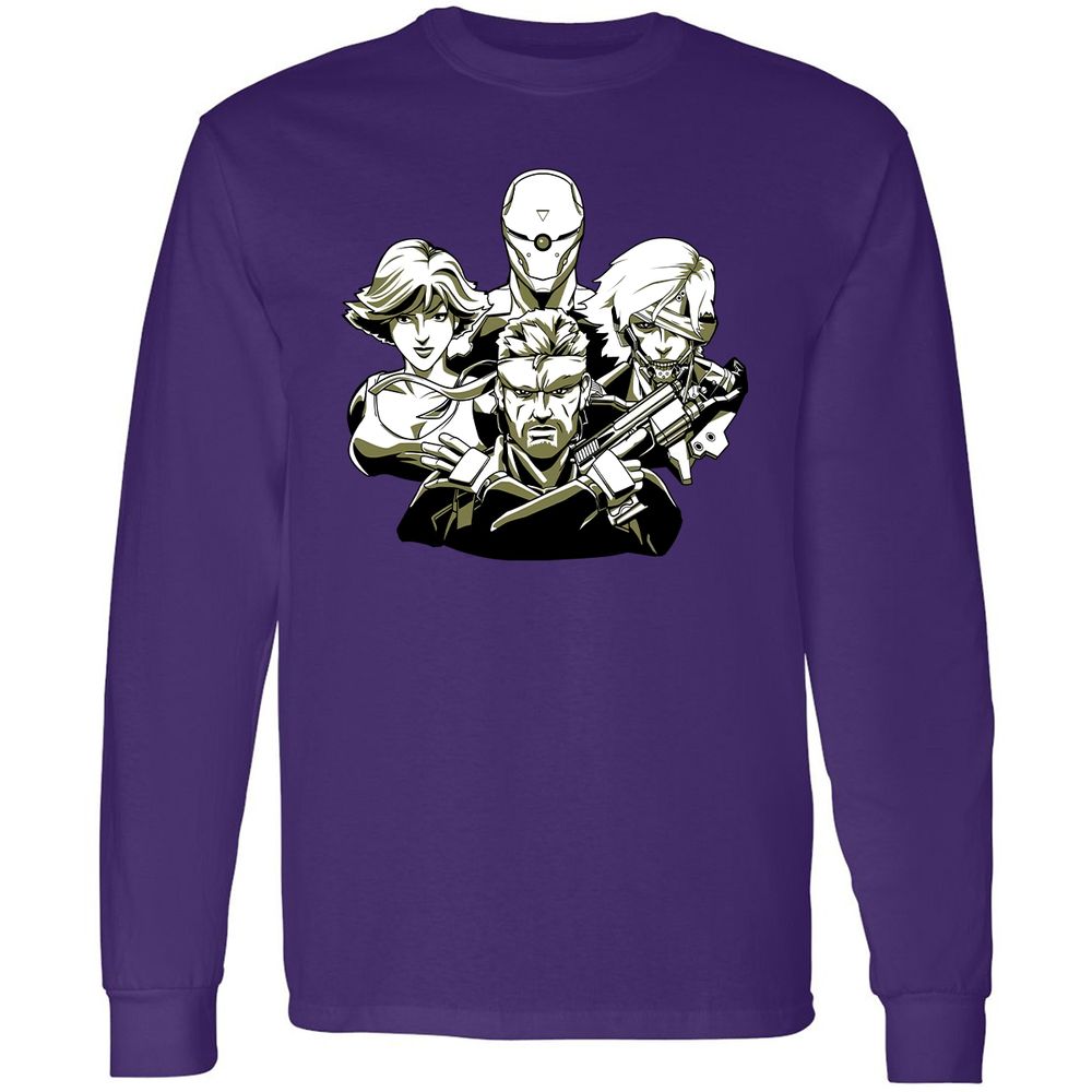 Long Sleeve T-Shirt - GJ8EC445 - Purple - 13