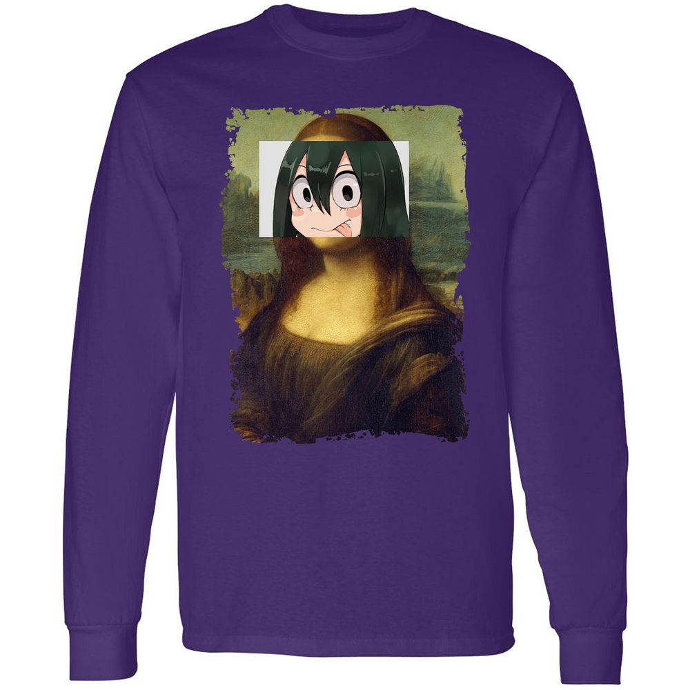 Long Sleeve T-Shirt - KPKY7J2X - Purple - 13