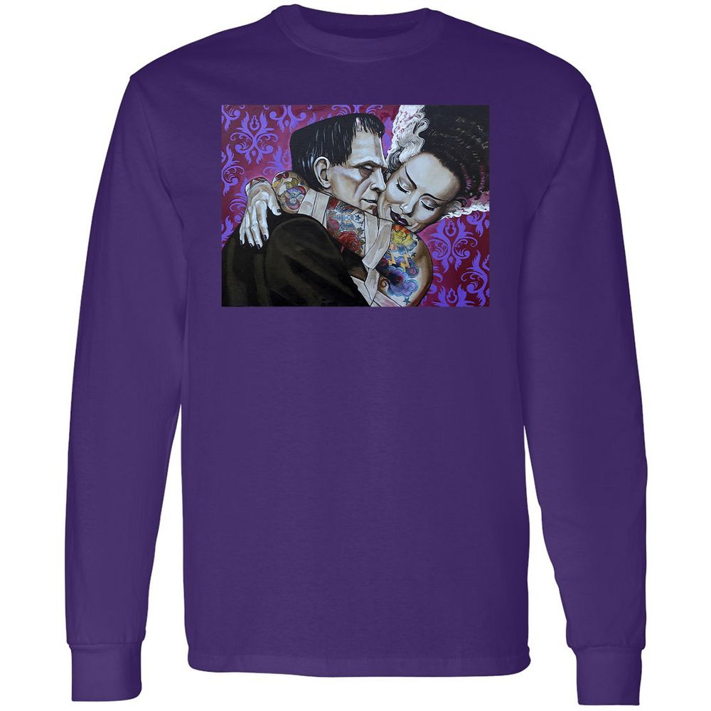 Long Sleeve T-Shirt - Q3T692BJ - Purple - 13