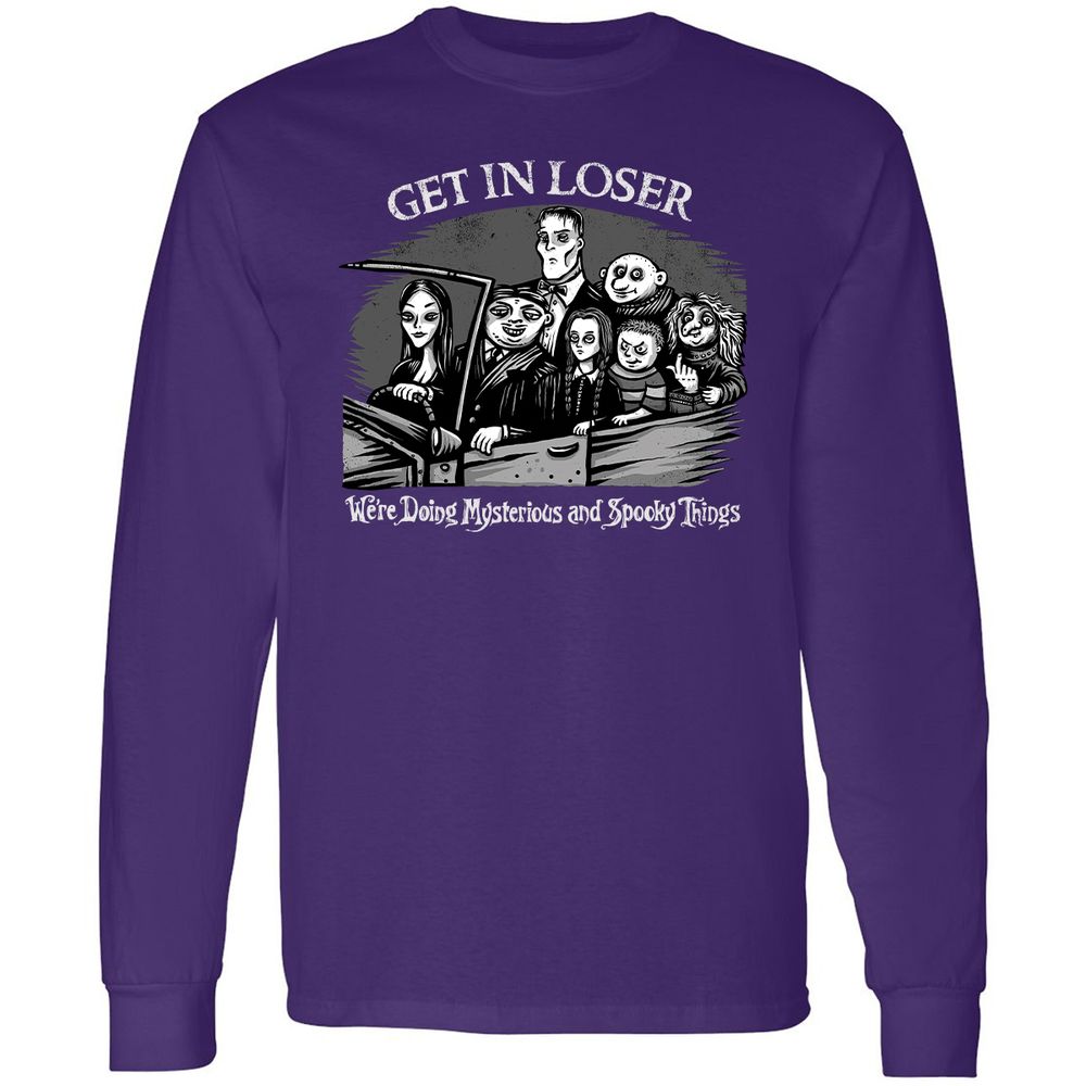 Long Sleeve T-Shirt - YGQGCMS8 - Purple - 13