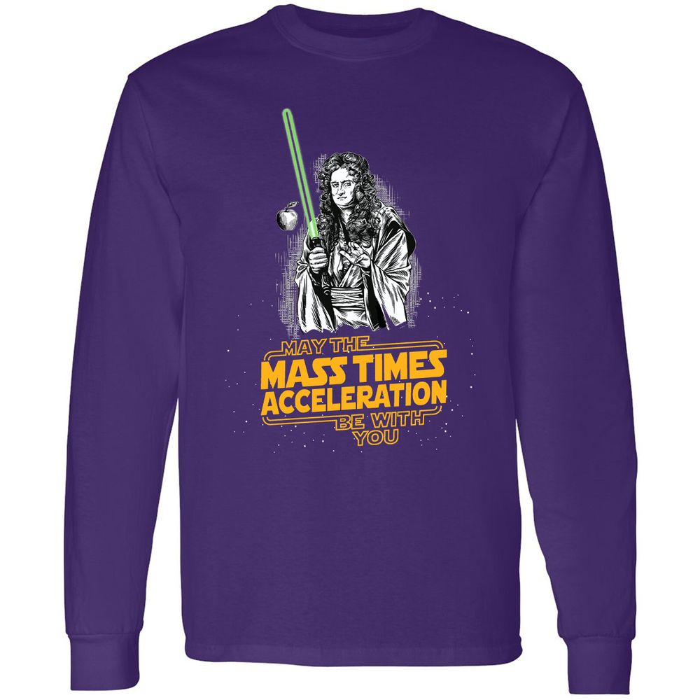 Long Sleeve T-Shirt - XQNGAD7V - Purple - 13