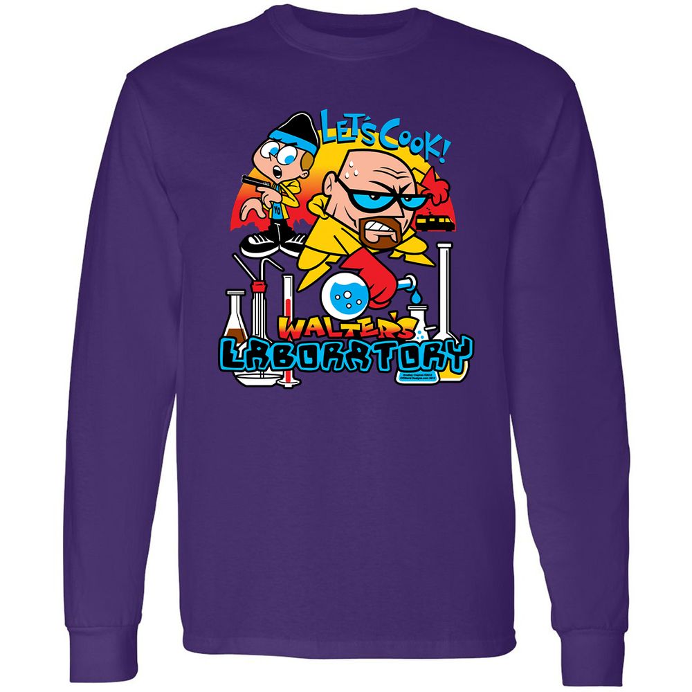 Long Sleeve T-Shirt - 4UYJHTU9 - Purple - 13