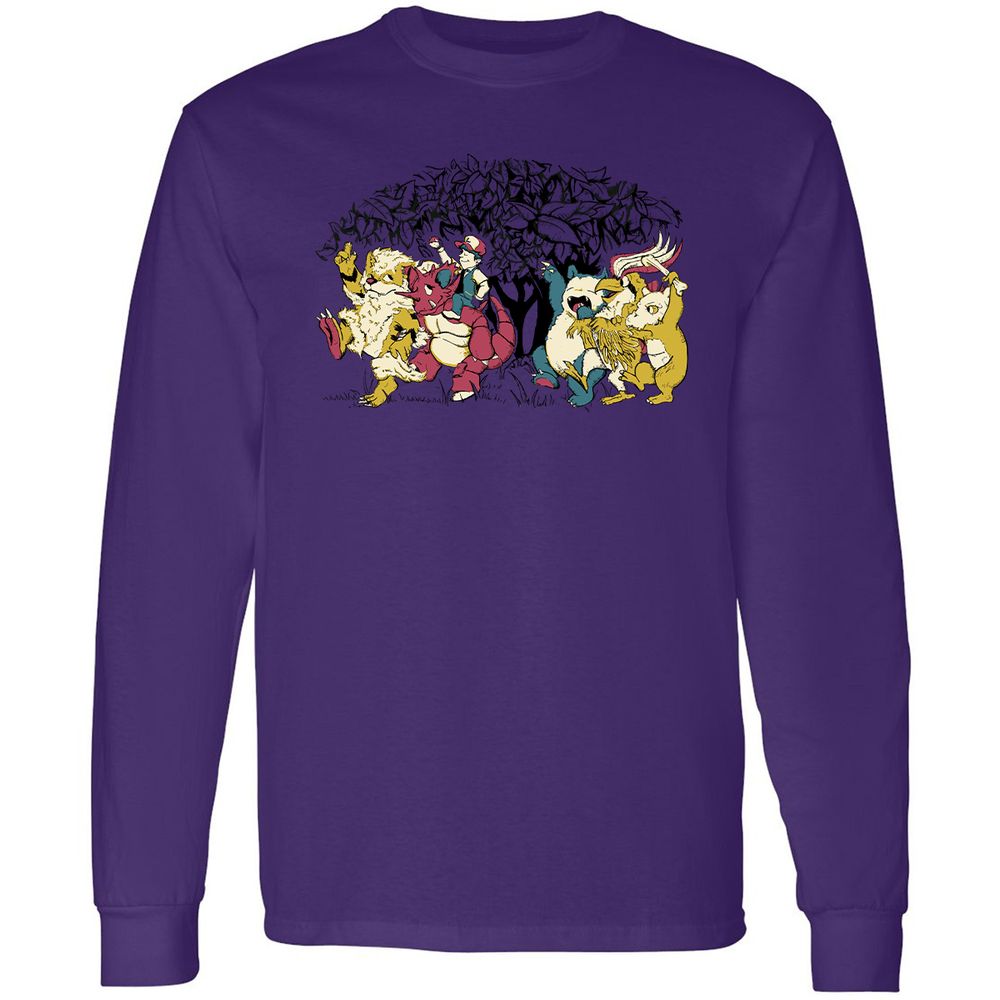 Long Sleeve T-Shirt - 6LA2G7BR - Purple - 13