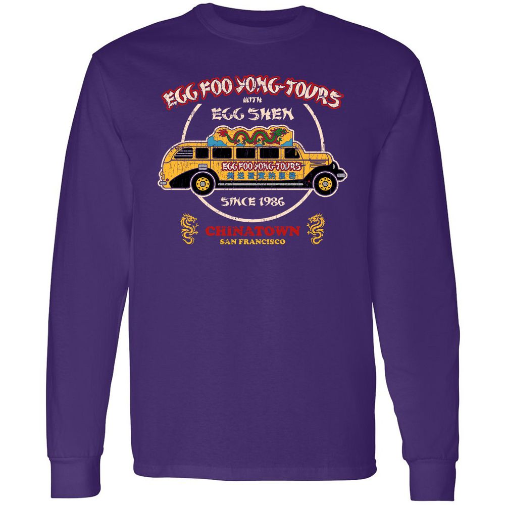 Long Sleeve T-Shirt - 5U4YXGCB - Purple - 13