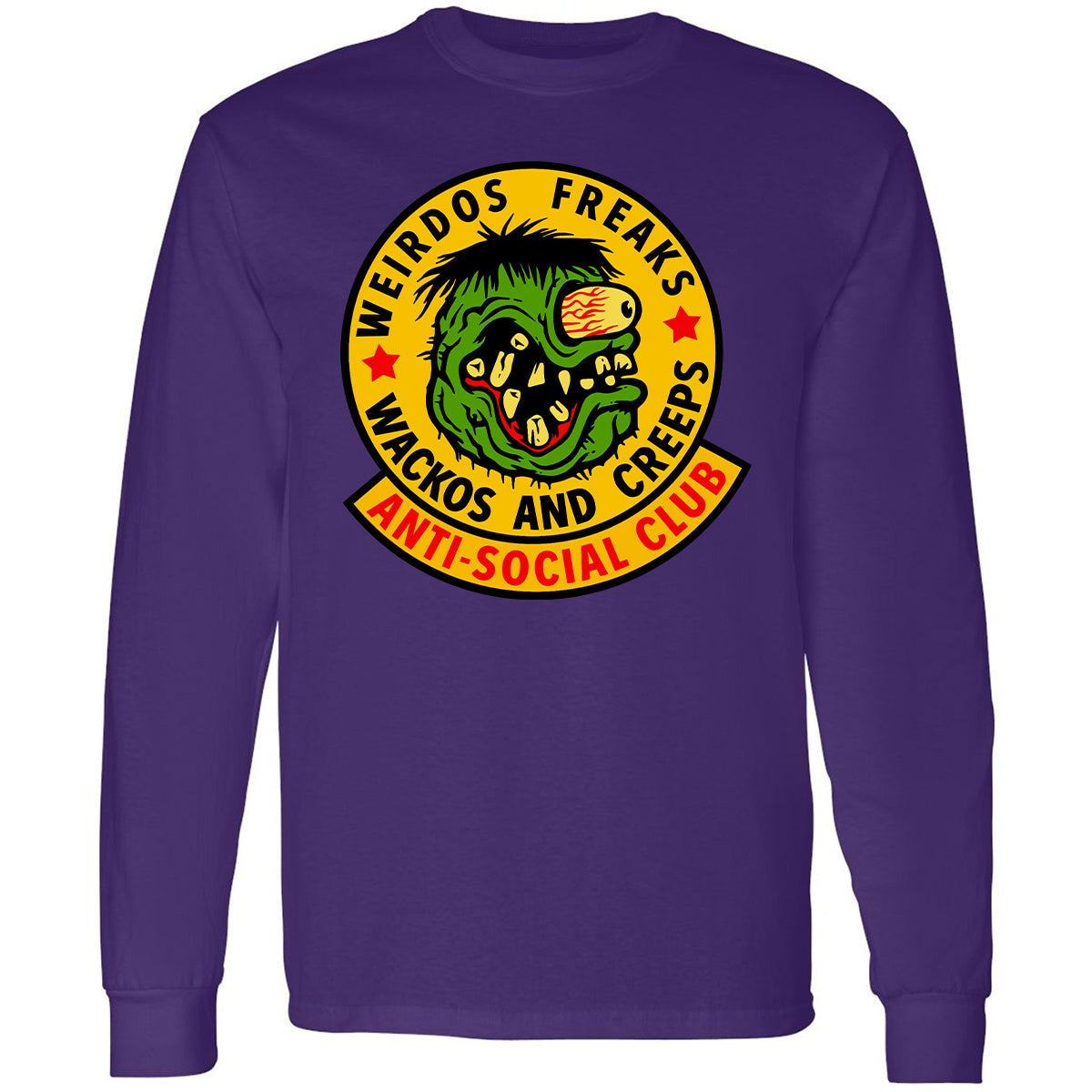 Long Sleeve T-Shirt - CSJ94T1V - Purple - 13