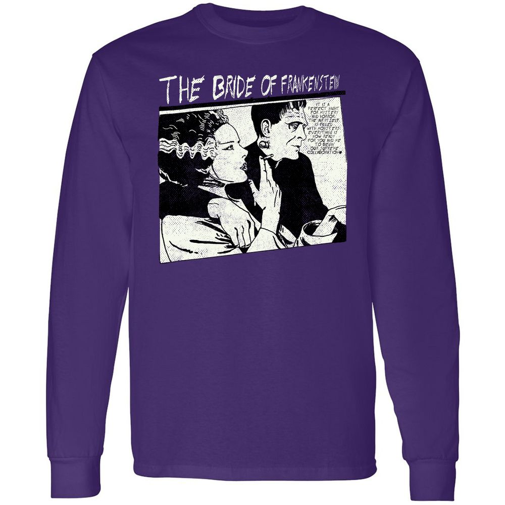 Long Sleeve T-Shirt - X4NB14AF - Purple - 13