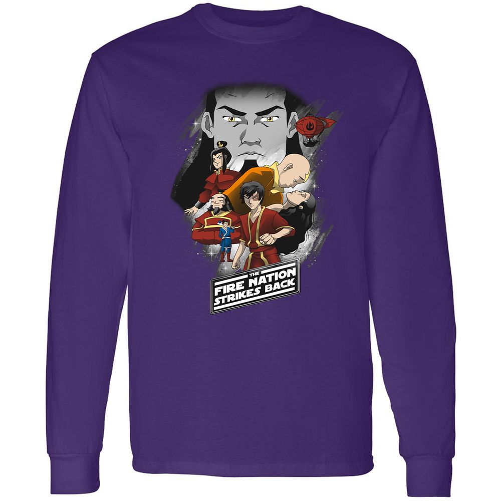 Long Sleeve T-Shirt - 6GFRXX8E - Purple - 13
