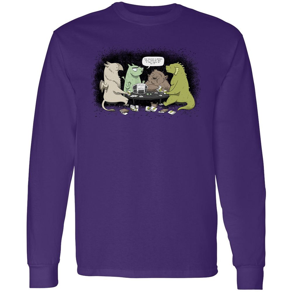 Long Sleeve T-Shirt - BKELXVGW - Purple - 13