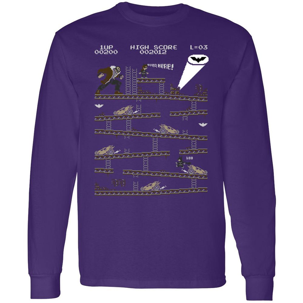 Long Sleeve T-Shirt - MA3U2Y8F - Purple - 13