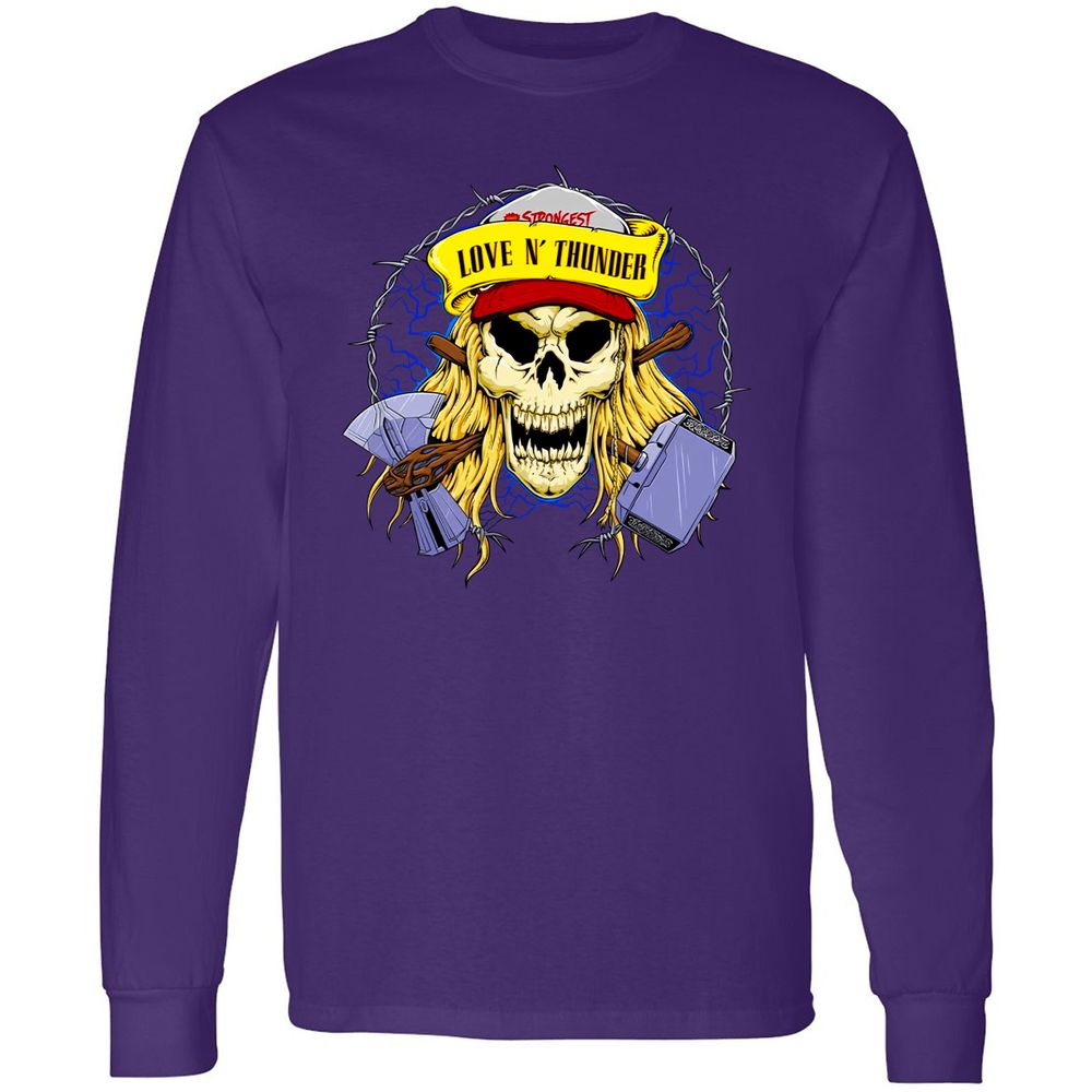 Long Sleeve T-Shirt - 52N7L2RB - Purple - 13