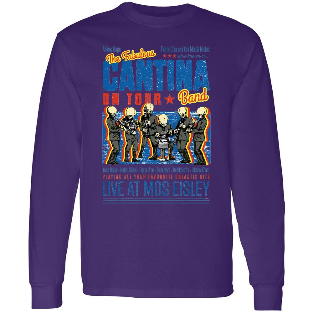 Long Sleeve T-Shirt - QRT2LQCQ - Purple - 13