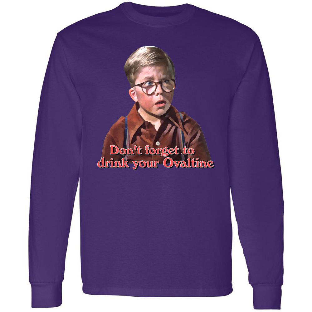 Long Sleeve T-Shirt - A18R74AH - Purple - 13