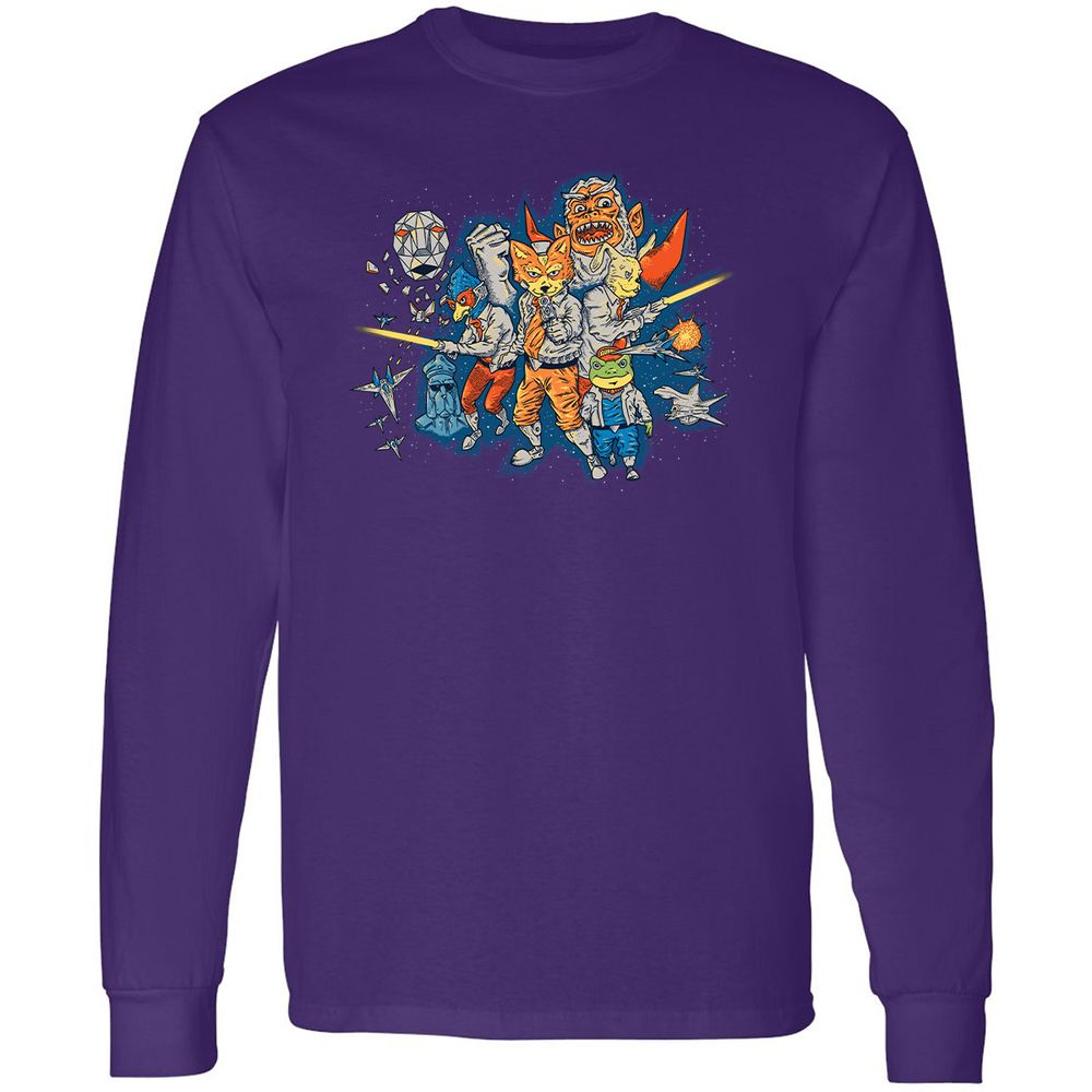 Long Sleeve T-Shirt - ZBWGULX3 - Purple - 13