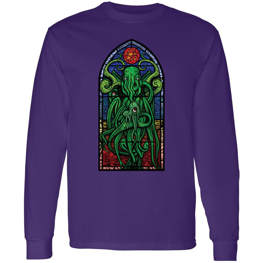 Long Sleeve T-Shirt - 6DQ7SBZR - Purple - 13