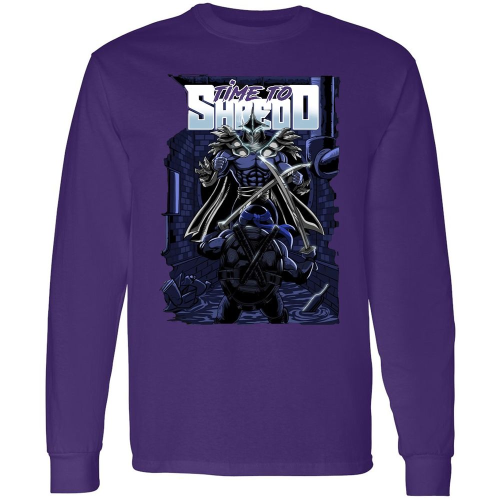 Long Sleeve T-Shirt - EZX2GTHC - Purple - 13