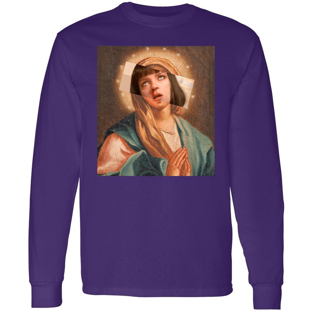 Long Sleeve T-Shirt - TC912MKS - Purple - 13