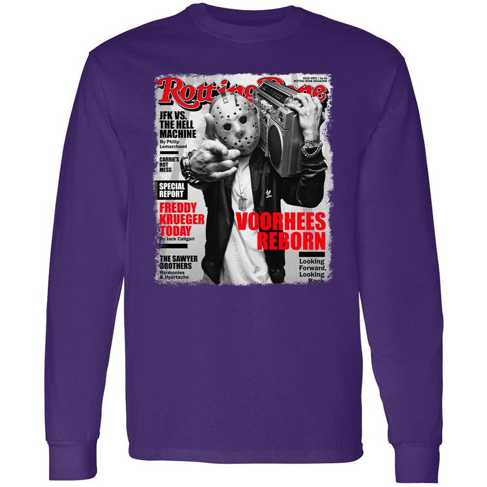 Long Sleeve T-Shirt - UZ6ECP3N - Purple - 13