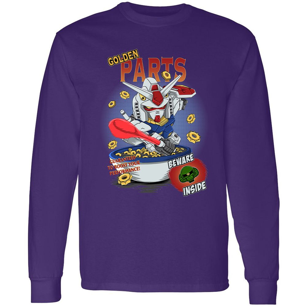Long Sleeve T-Shirt - 82TBFMSM - Purple - 13