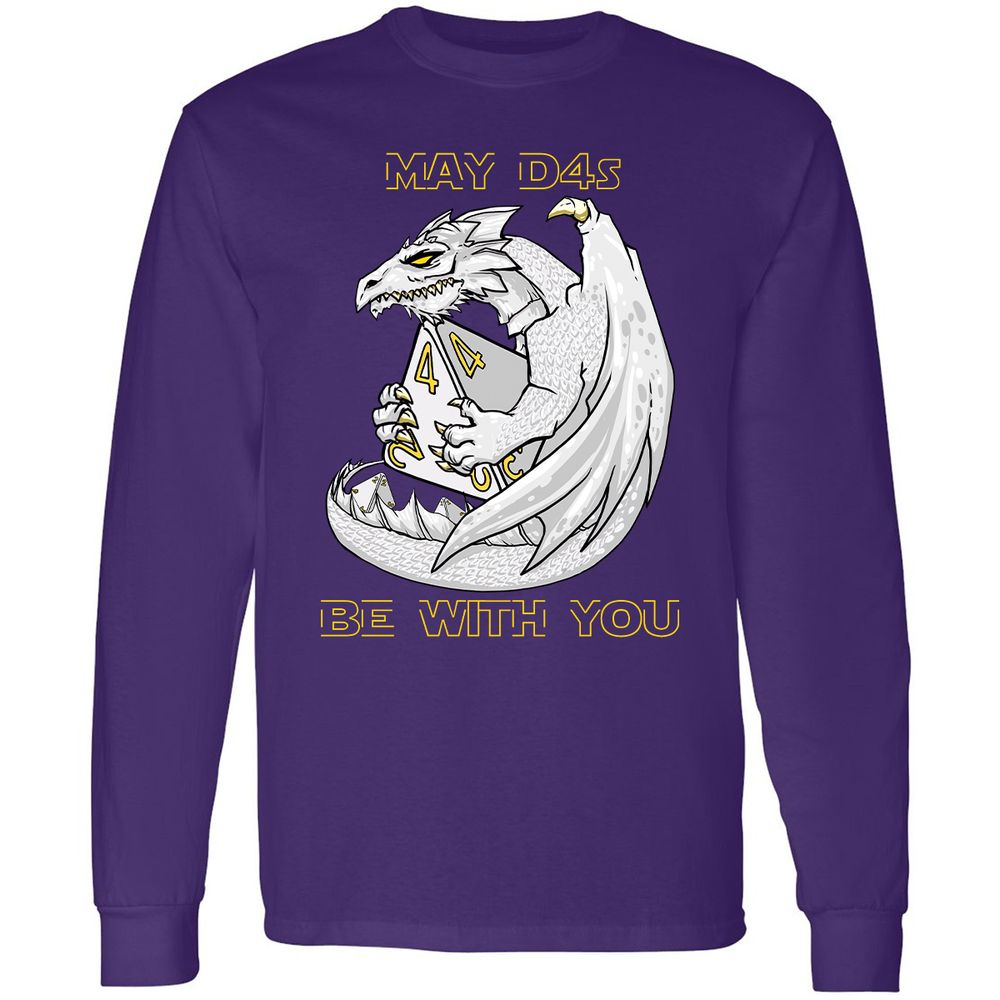 Long Sleeve T-Shirt - KALFJ5DY - Purple - 13