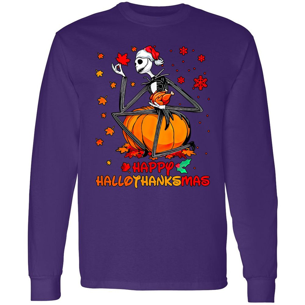 Long Sleeve T-Shirt - 2SS6YSWJ - Purple - 13