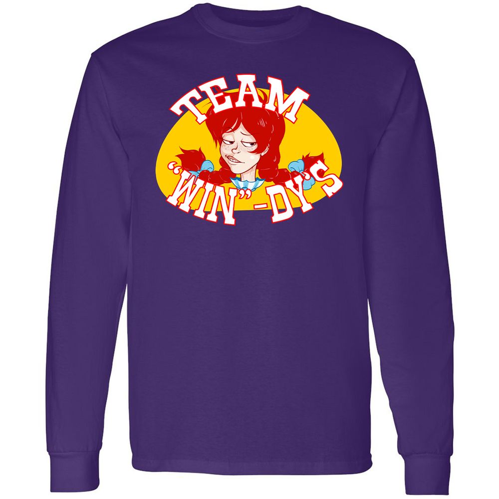Long Sleeve T-Shirt - HM26YLZ6 - Purple - 13