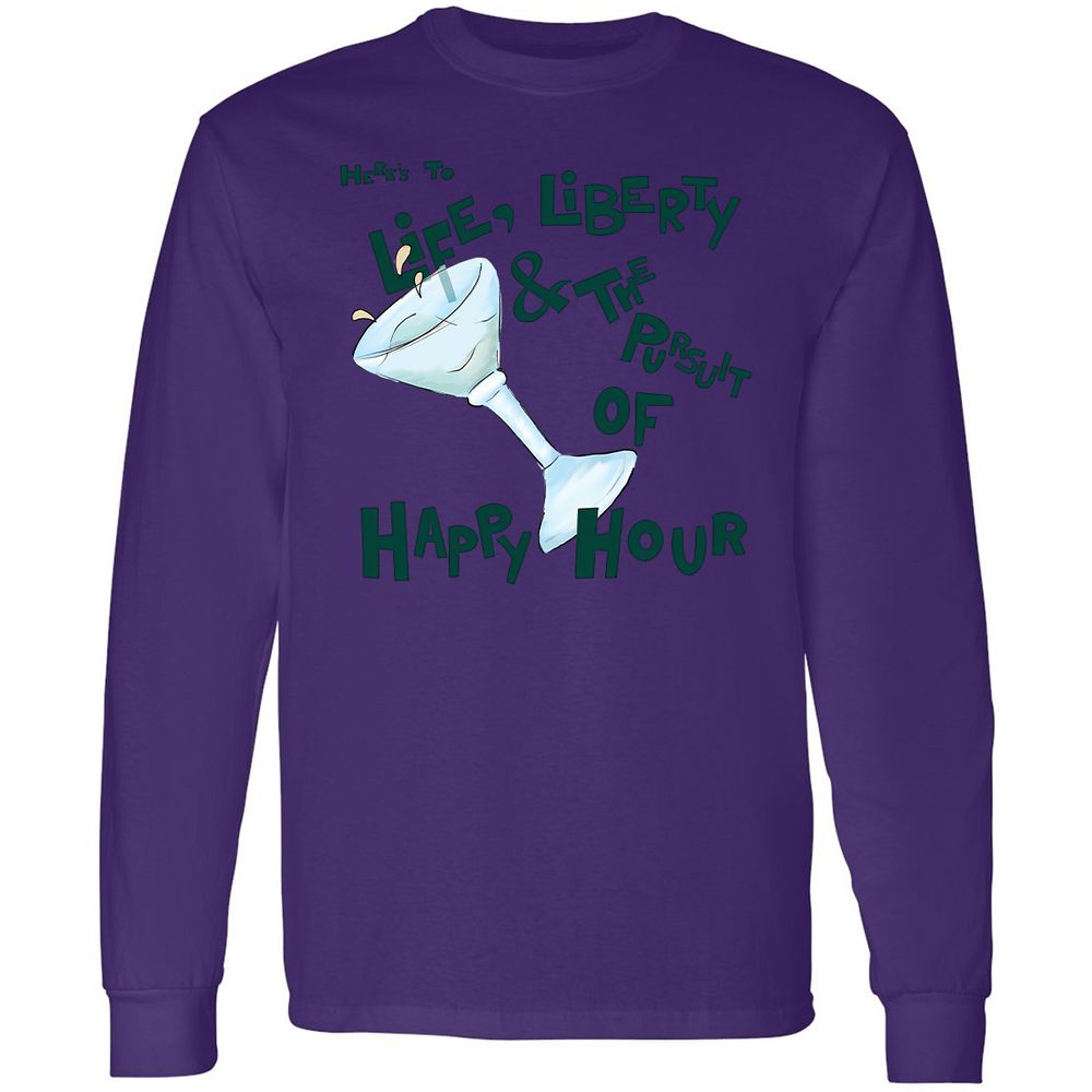 Long Sleeve T-Shirt - U6UN2NH2 - Purple - 13