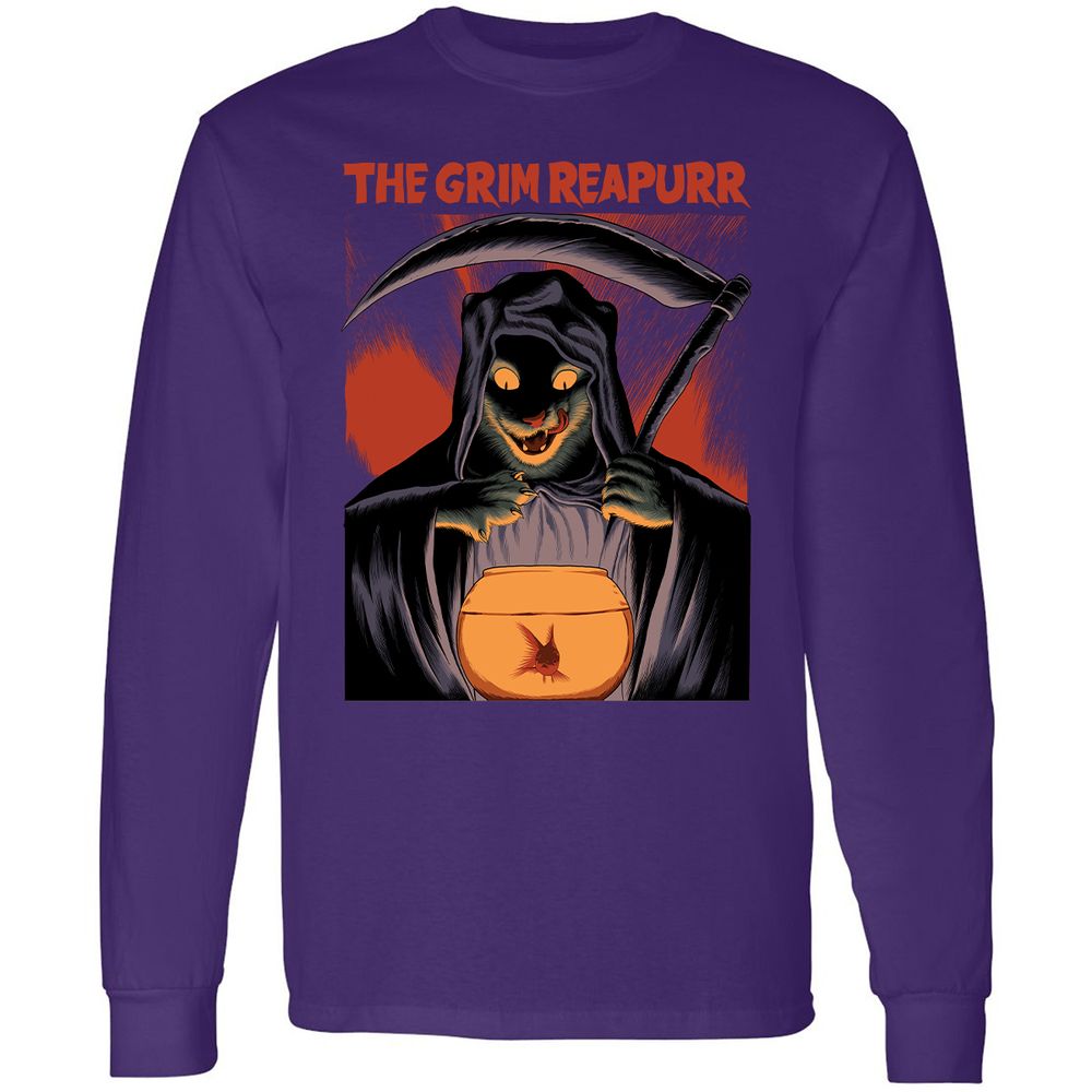 Long Sleeve T-Shirt - CHM5Z9ZT - Purple - 13