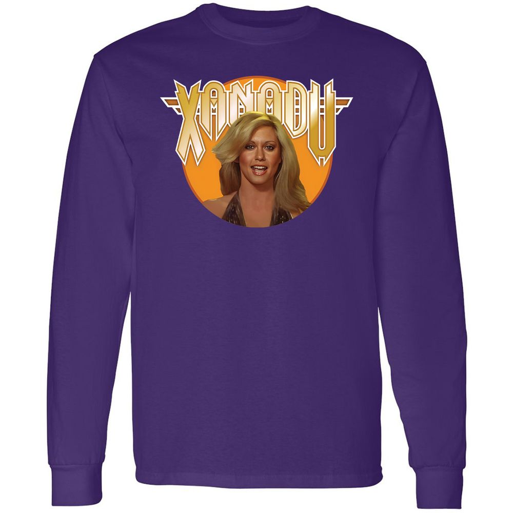 Long Sleeve T-Shirt - CX2BZ6ZG - Purple - 13