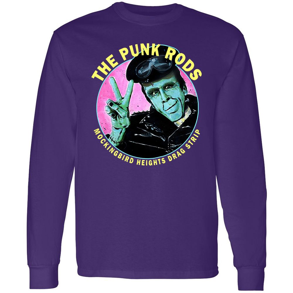 Long Sleeve T-Shirt - G1C6QAK3 - Purple - 13