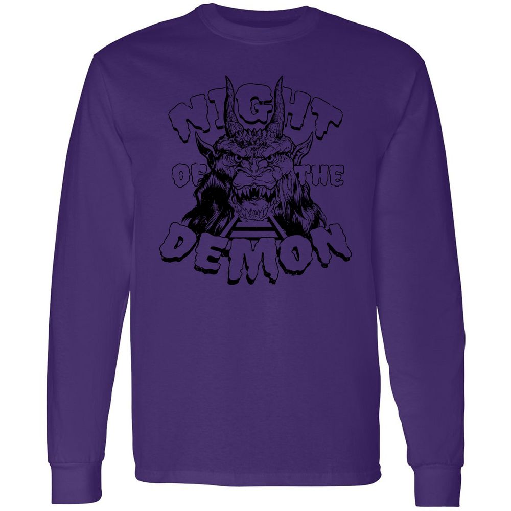 Long Sleeve T-Shirt - NGRYZVW3 - Purple - 13