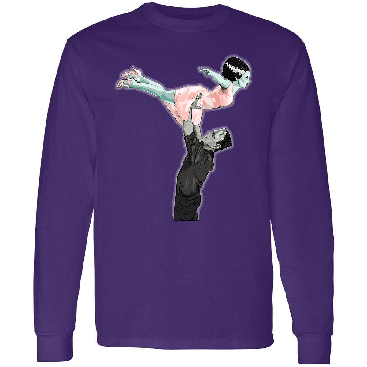 Long Sleeve T-Shirt - PF1D65JT - Purple - 13