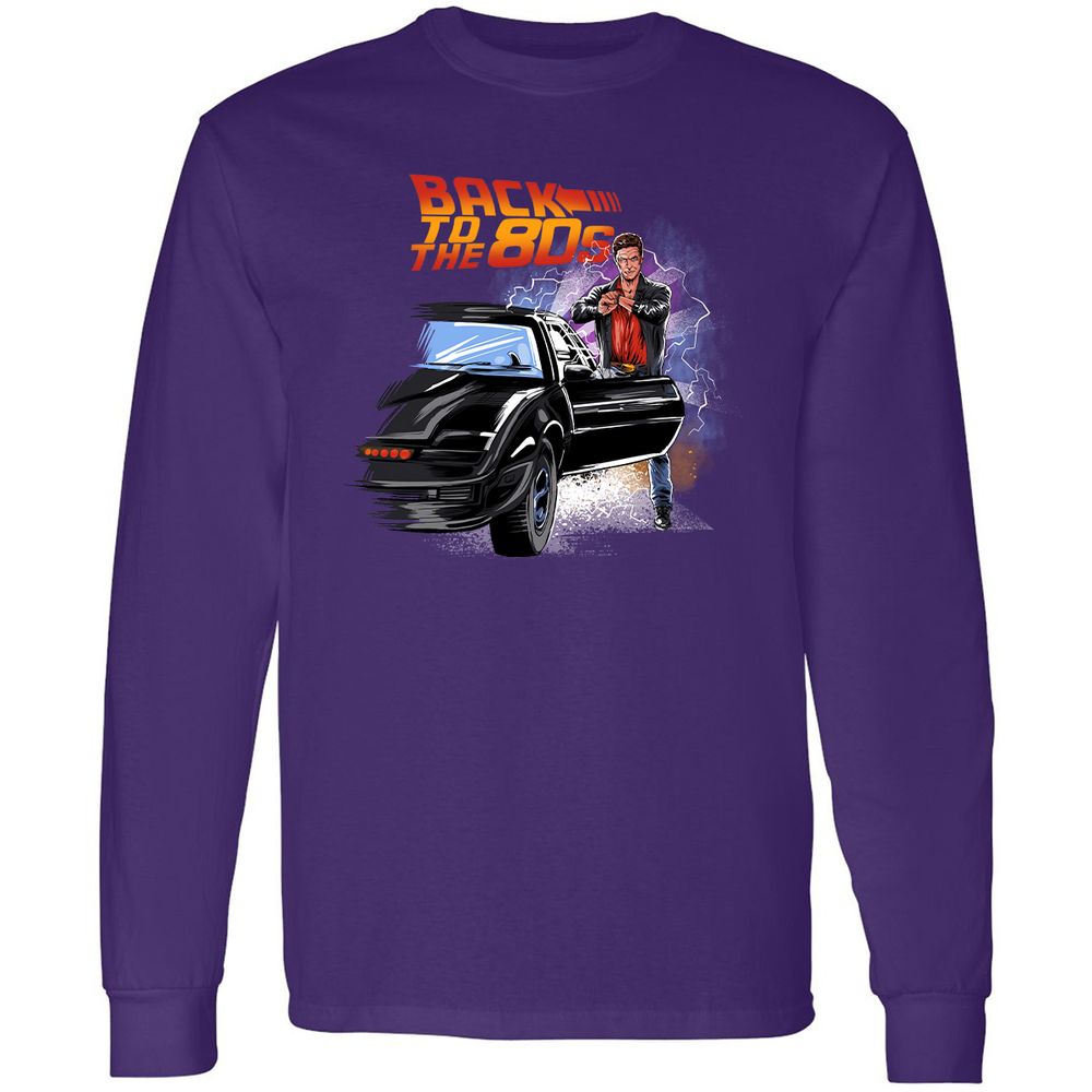 Long Sleeve T-Shirt - FLZG24Y5 - Purple - 13