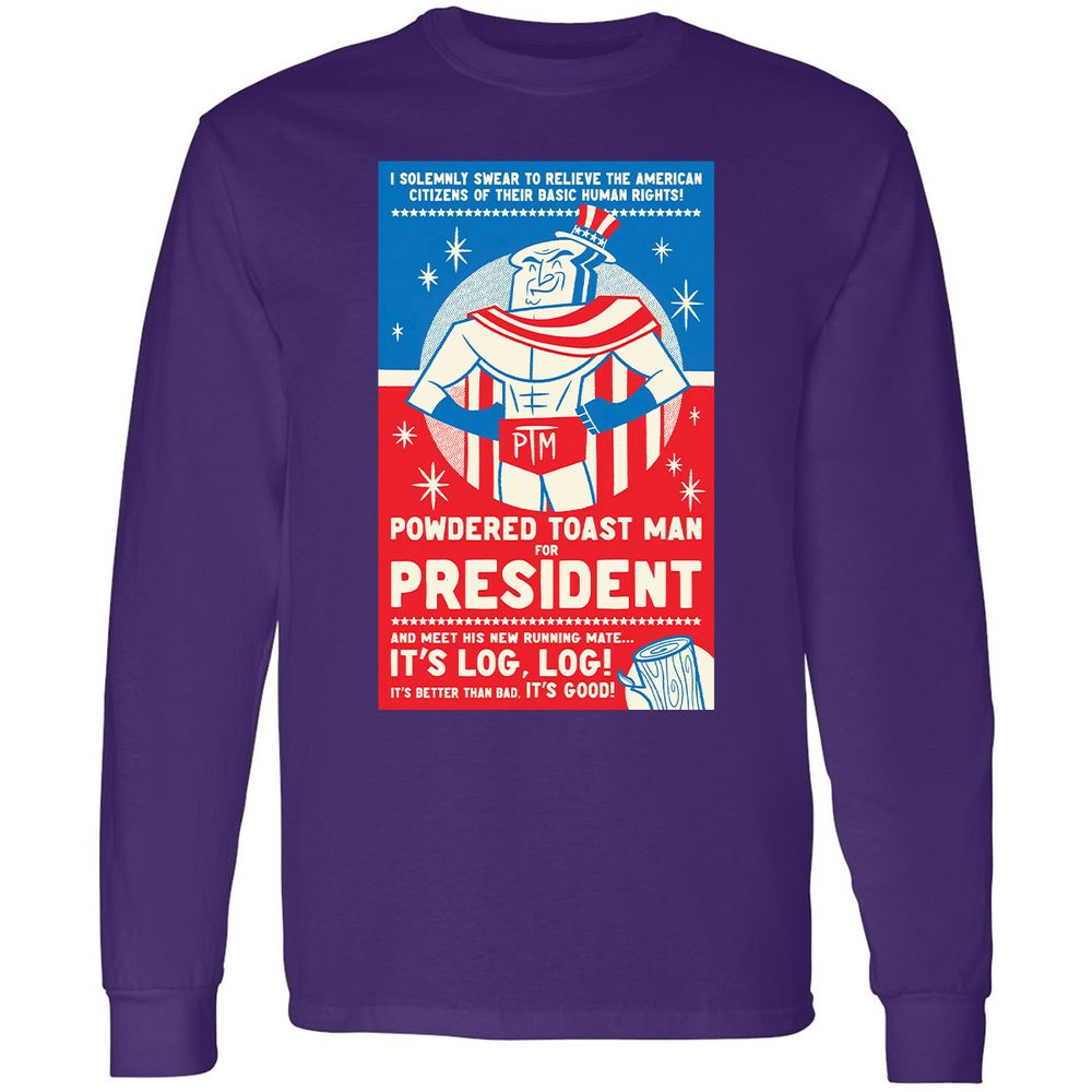 Long Sleeve T-Shirt - C5U9NM27 - Purple - 13