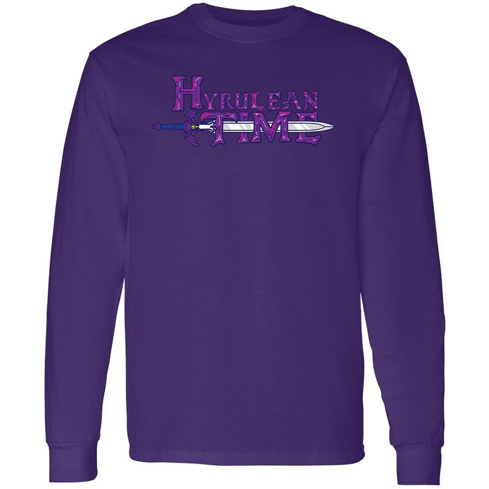 Long Sleeve T-Shirt - 7VRGL5WC - Purple - 13