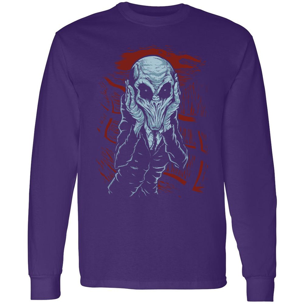 Long Sleeve T-Shirt - 5DBD1R26 - Purple - 13