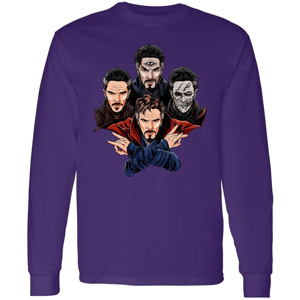 Long Sleeve T-Shirt - AZRA7AEW - Purple - 13
