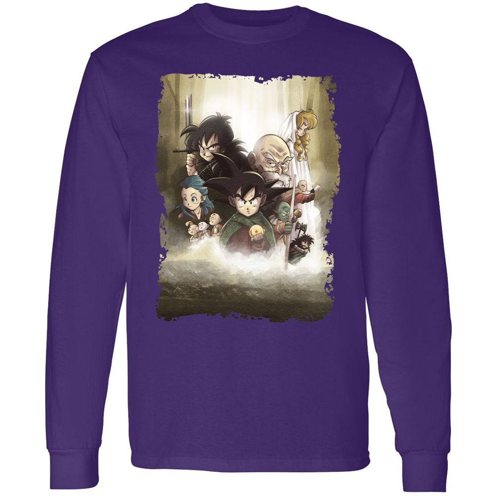Long Sleeve T-Shirt - 5QPKWL8T - Purple - 13