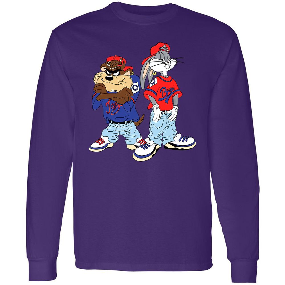 Long Sleeve T-Shirt - PRH2A4GK - Purple - 13