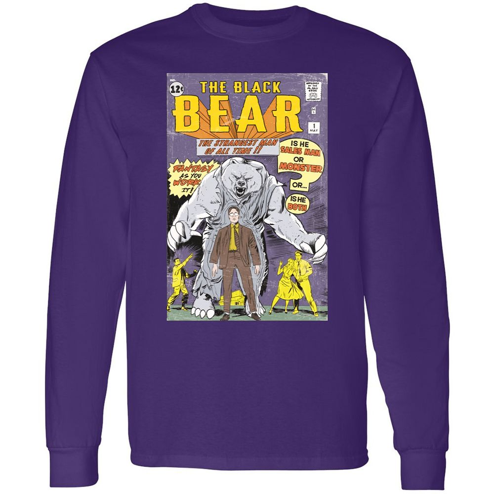 Long Sleeve T-Shirt - YAHG51XC - Purple - 13