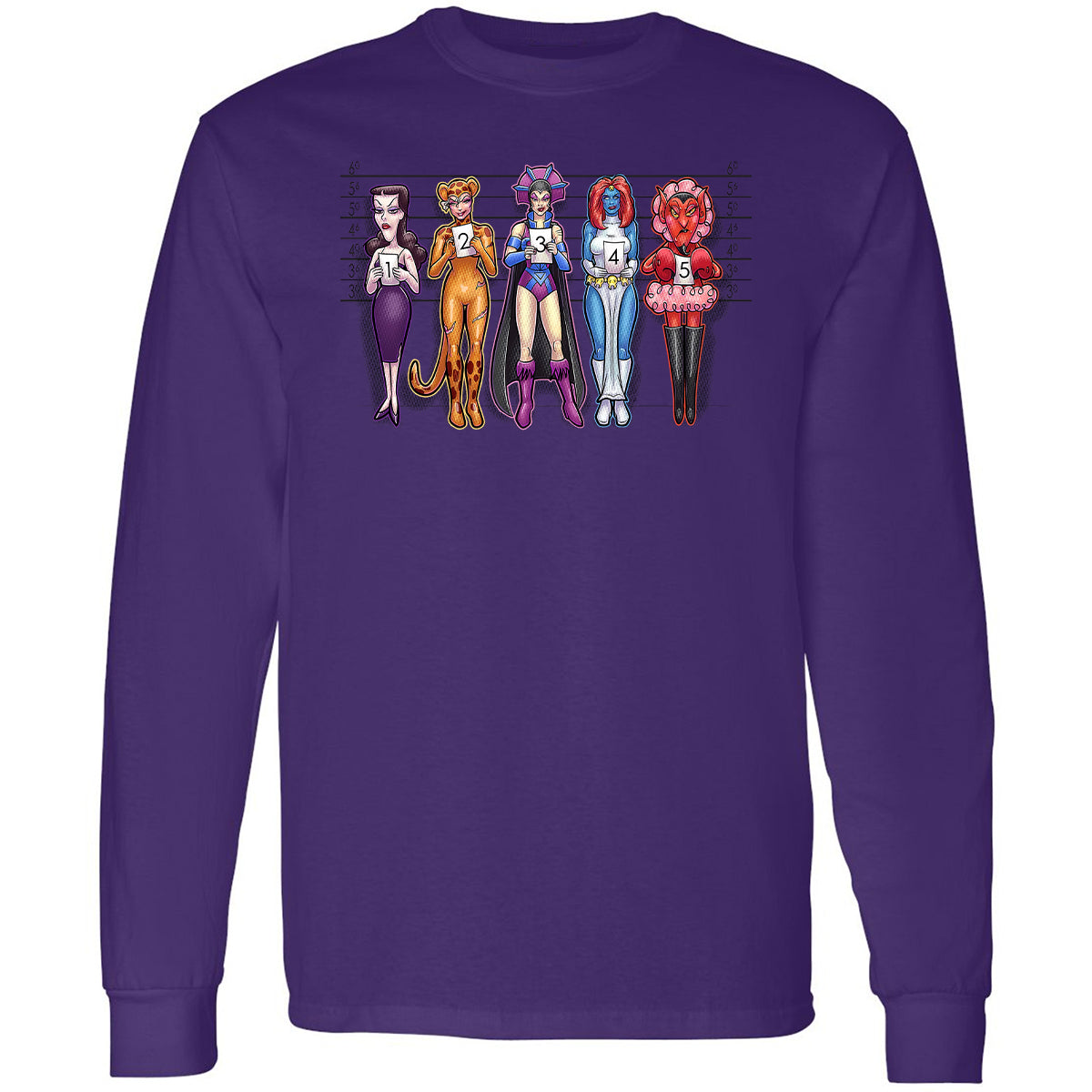 Long Sleeve T-Shirt - 59PL27PZ - Purple - 13