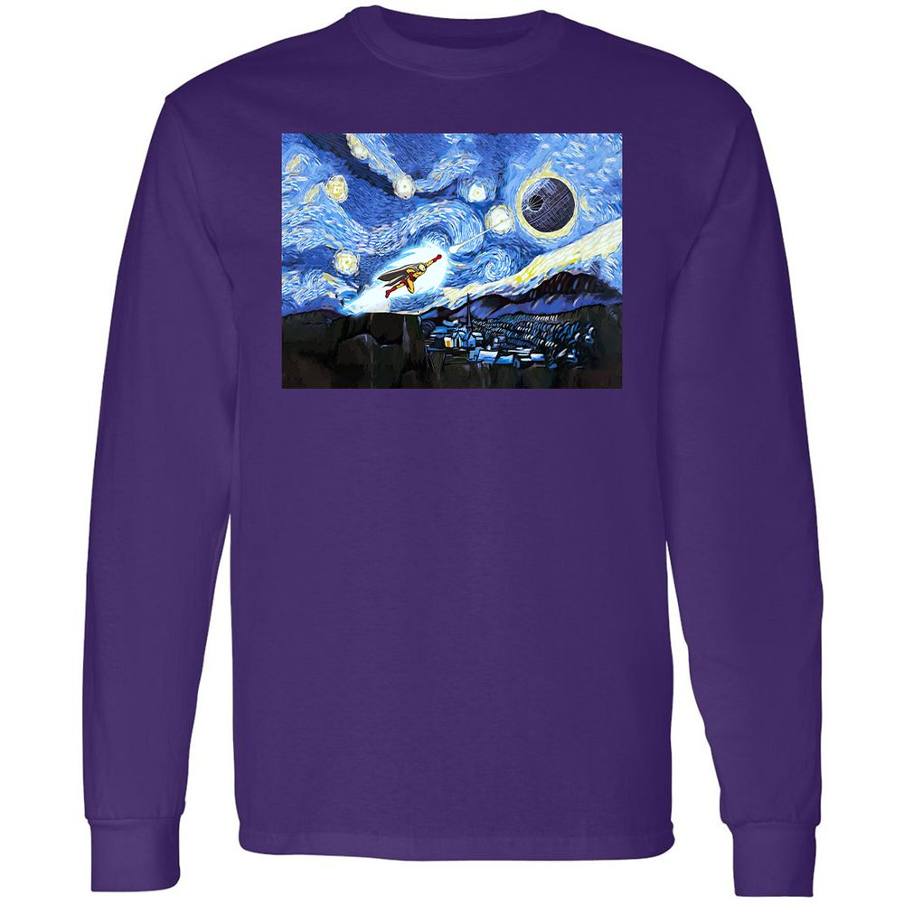 Long Sleeve T-Shirt - 1KH4U8LZ - Purple - 13