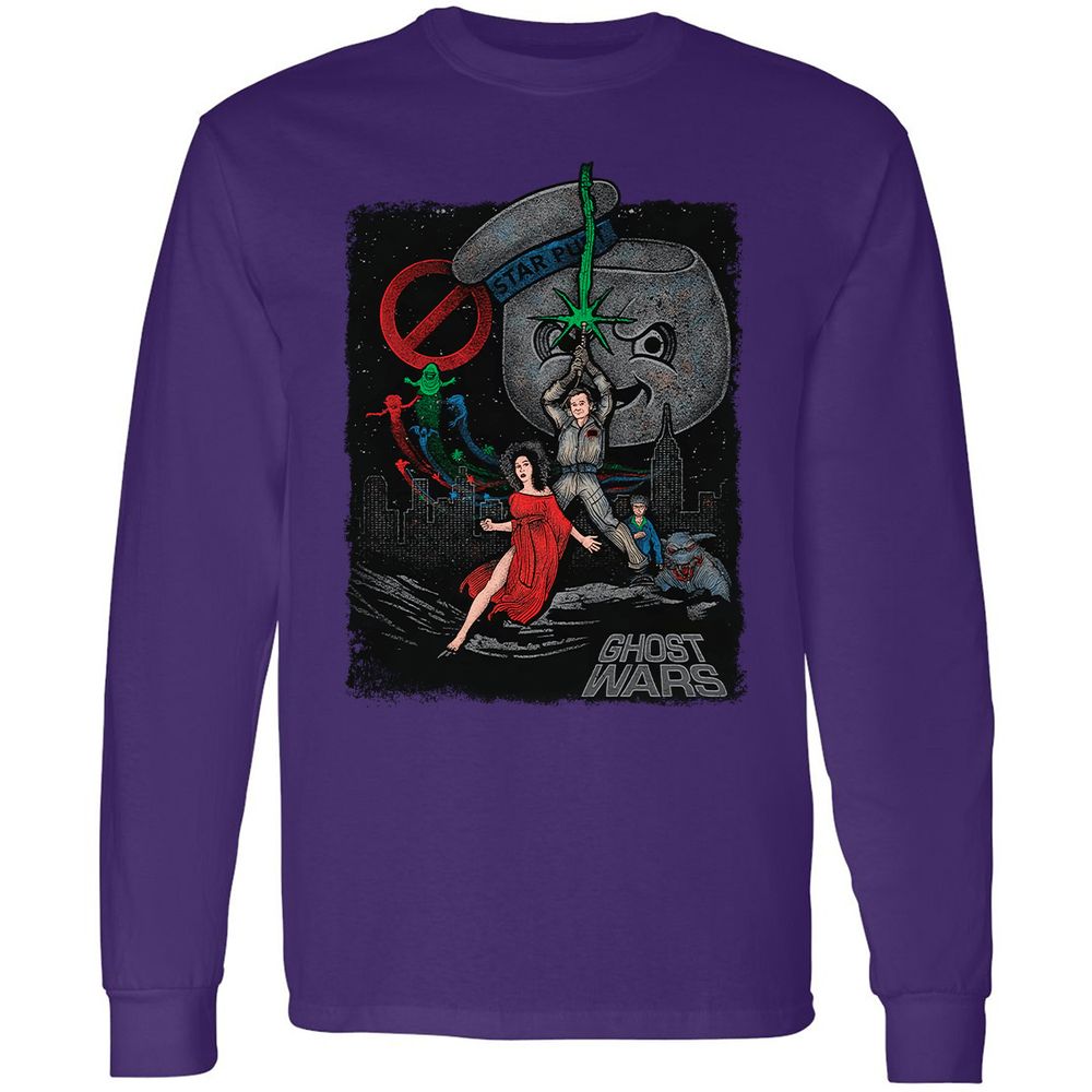 Long Sleeve T-Shirt - XBV27RKM - Purple - 13