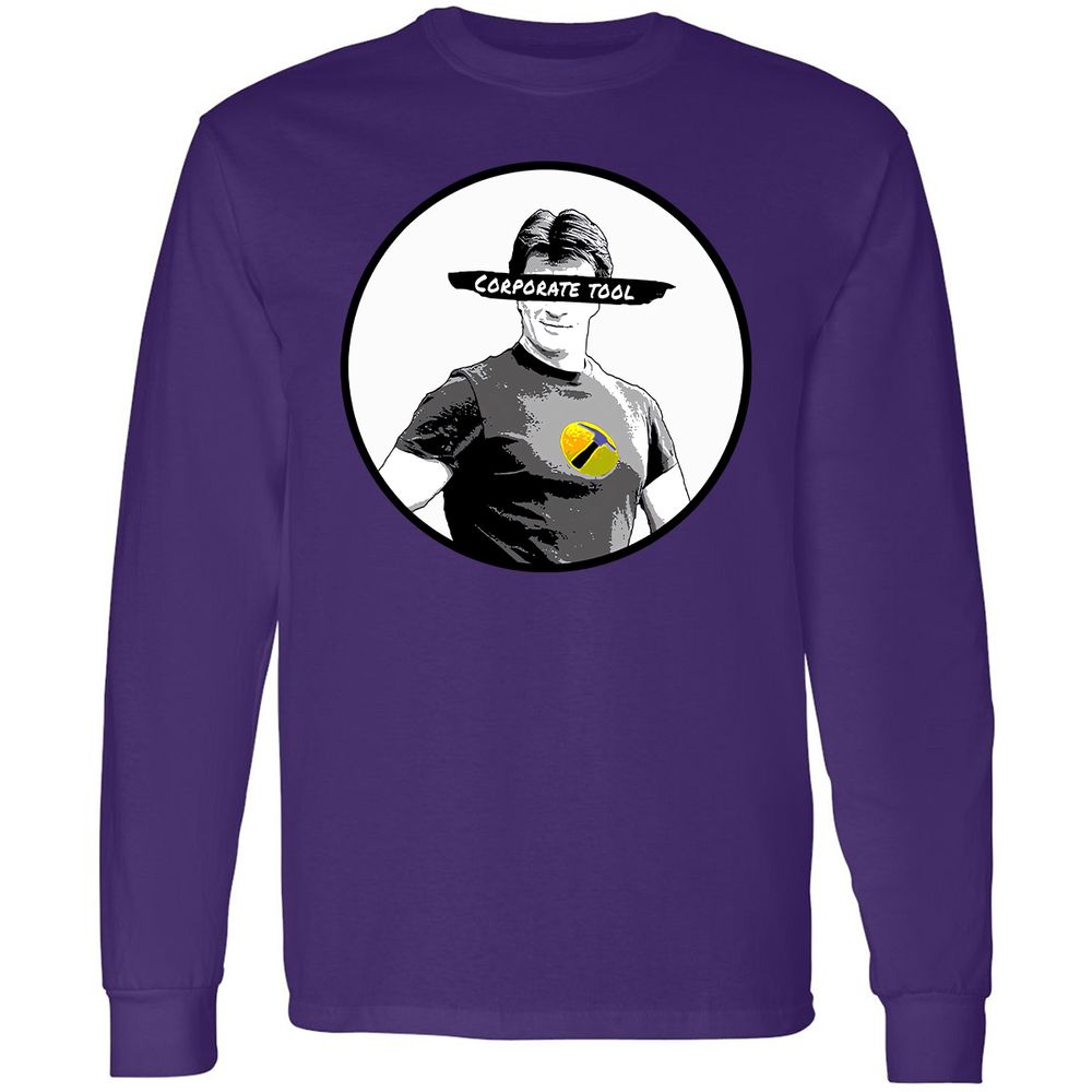 Long Sleeve T-Shirt - XL9URMM3 - Purple - 13