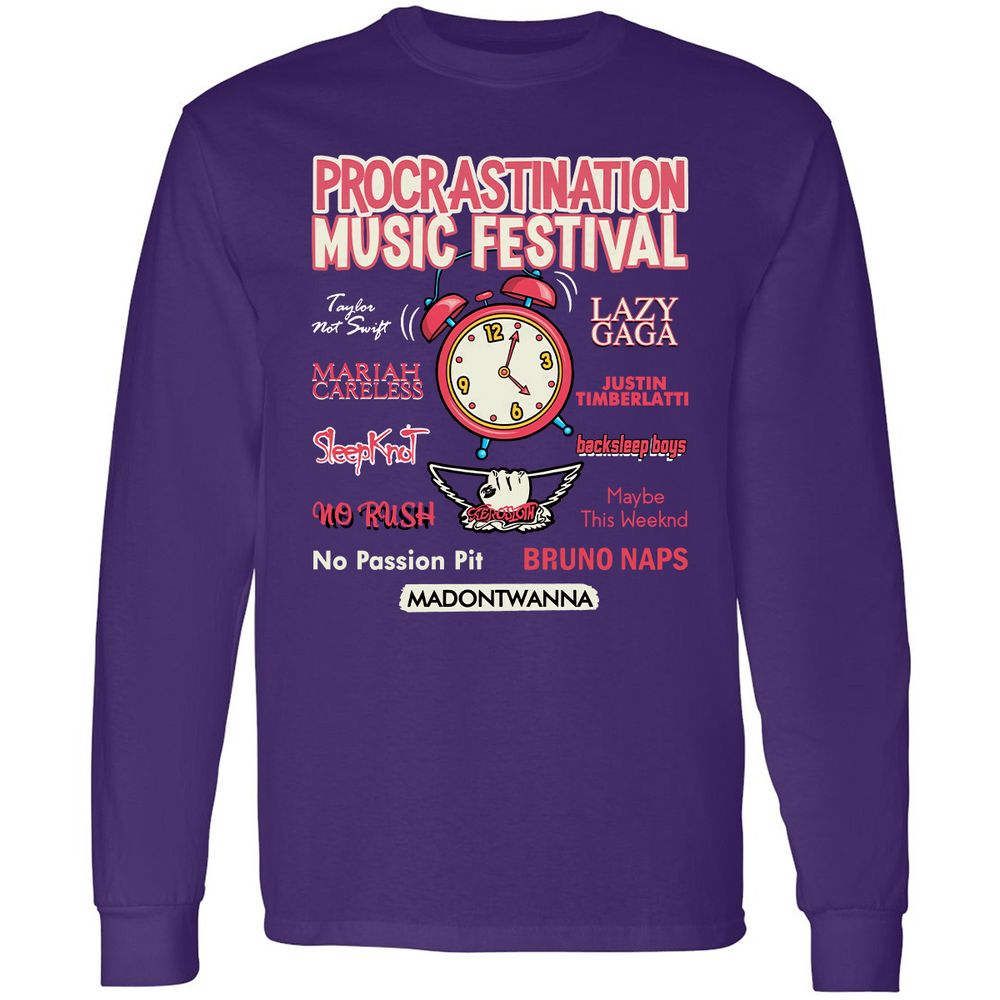 Long Sleeve T-Shirt - STWJ323F - Purple - 13