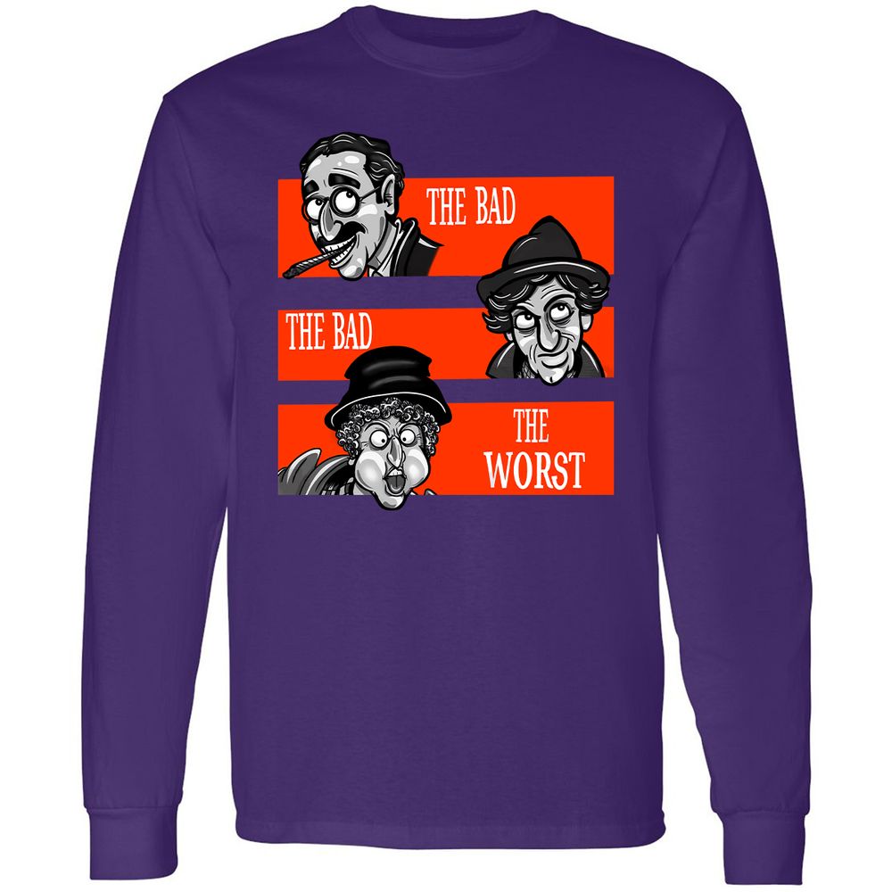 Long Sleeve T-Shirt - CEFW4DEK - Purple - 13