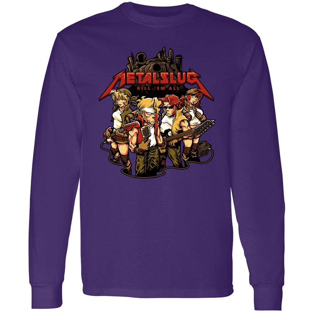 Long Sleeve T-Shirt - 8EK4W7KY - Purple - 13