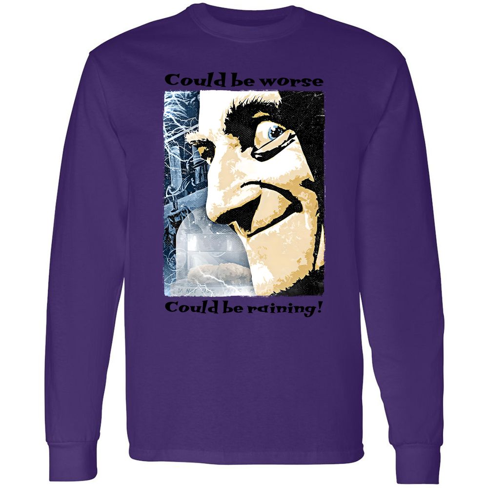 Long Sleeve T-Shirt - HHJKYC8J - Purple - 13