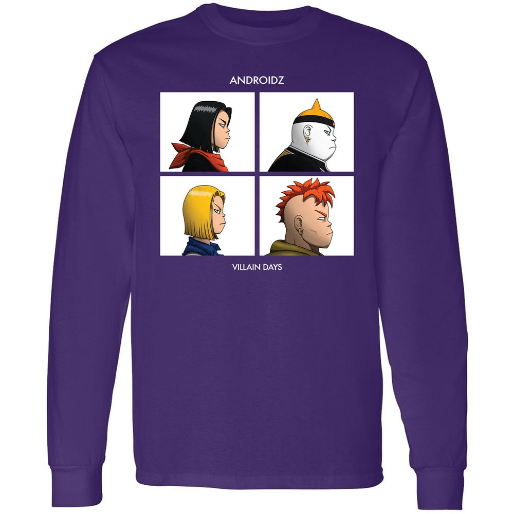 Long Sleeve T-Shirt - KWEELFGS - Purple - 13